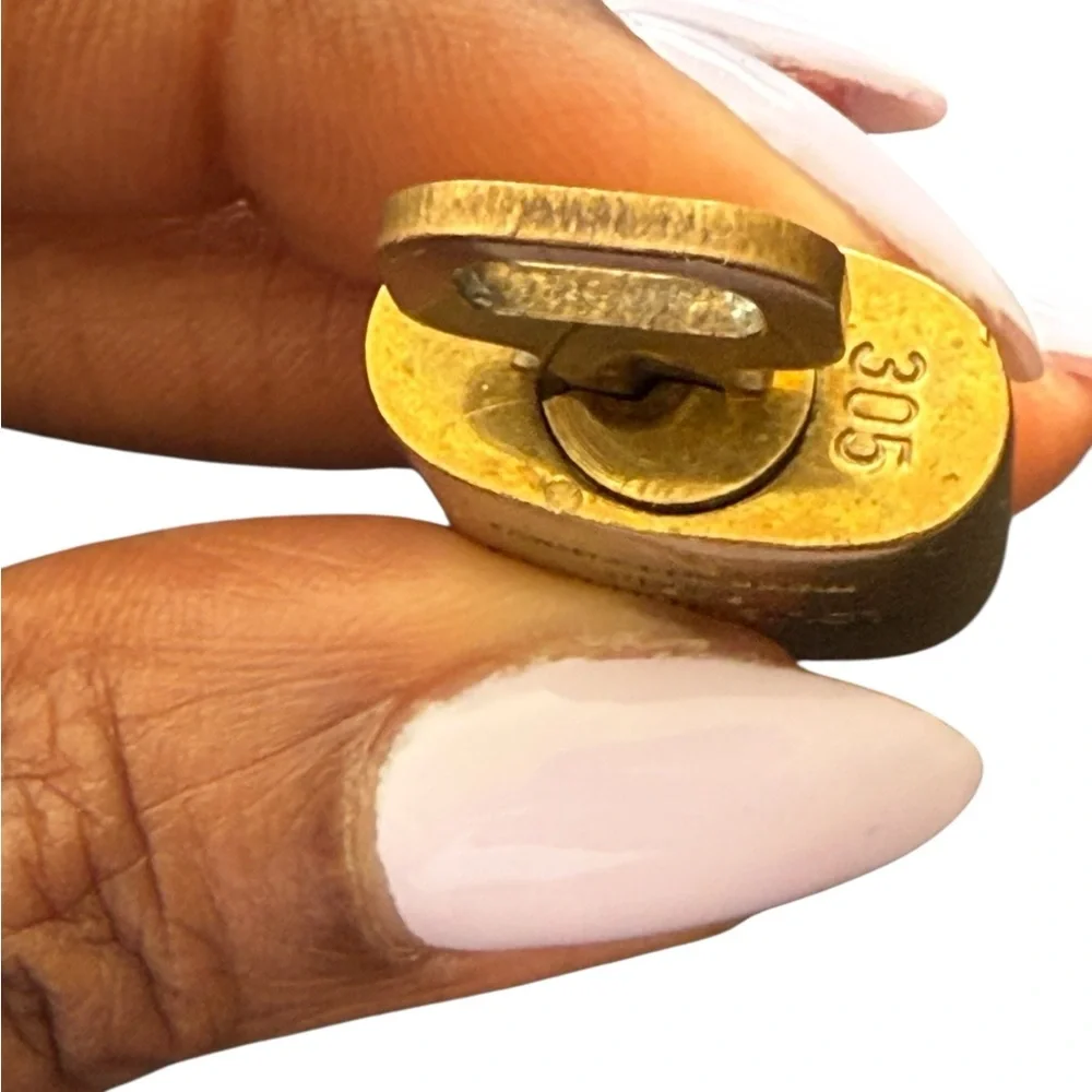 Louis Vuitton Brass Lock with Key